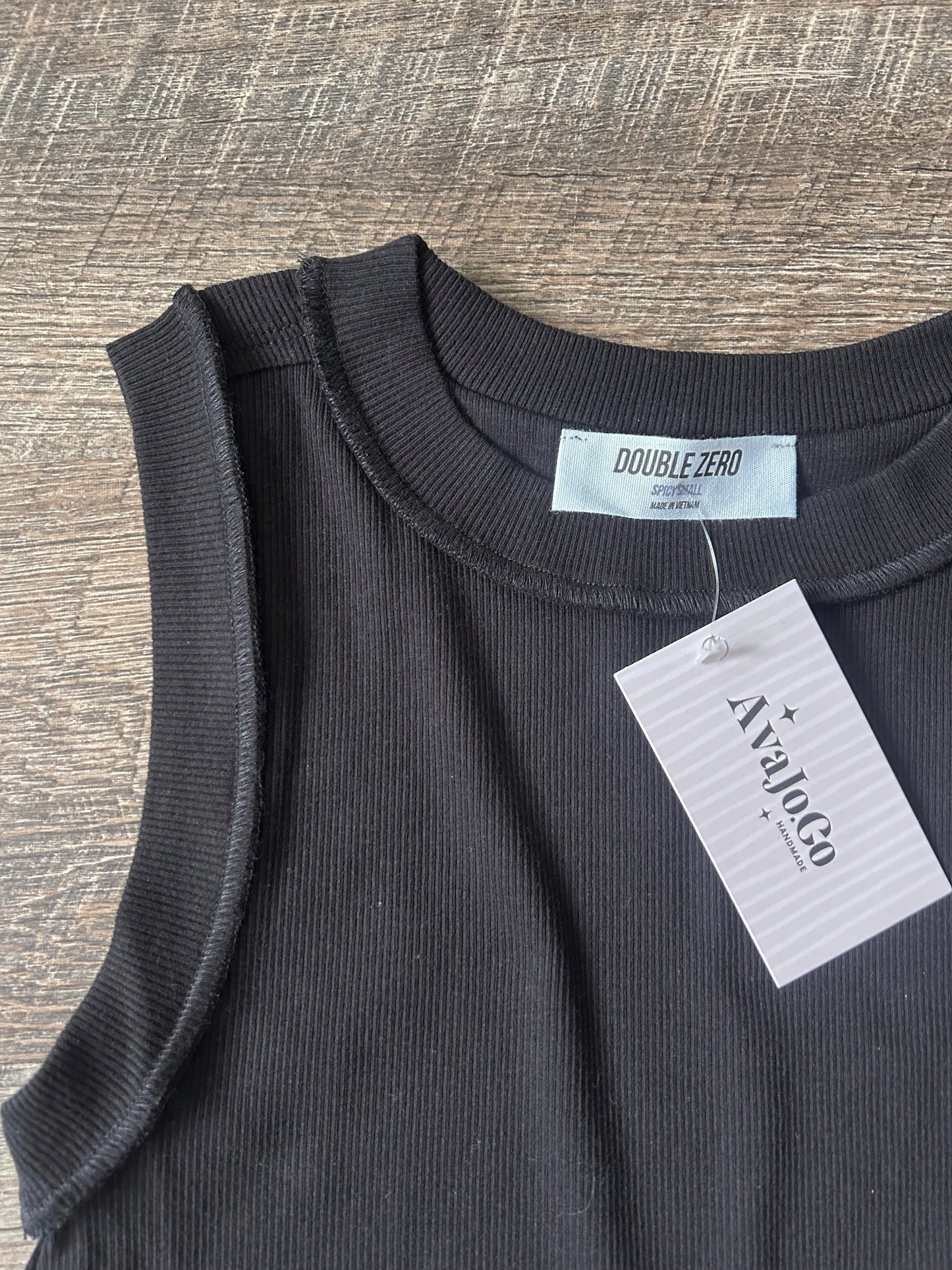 Basic Round Neck Ribbed Tank