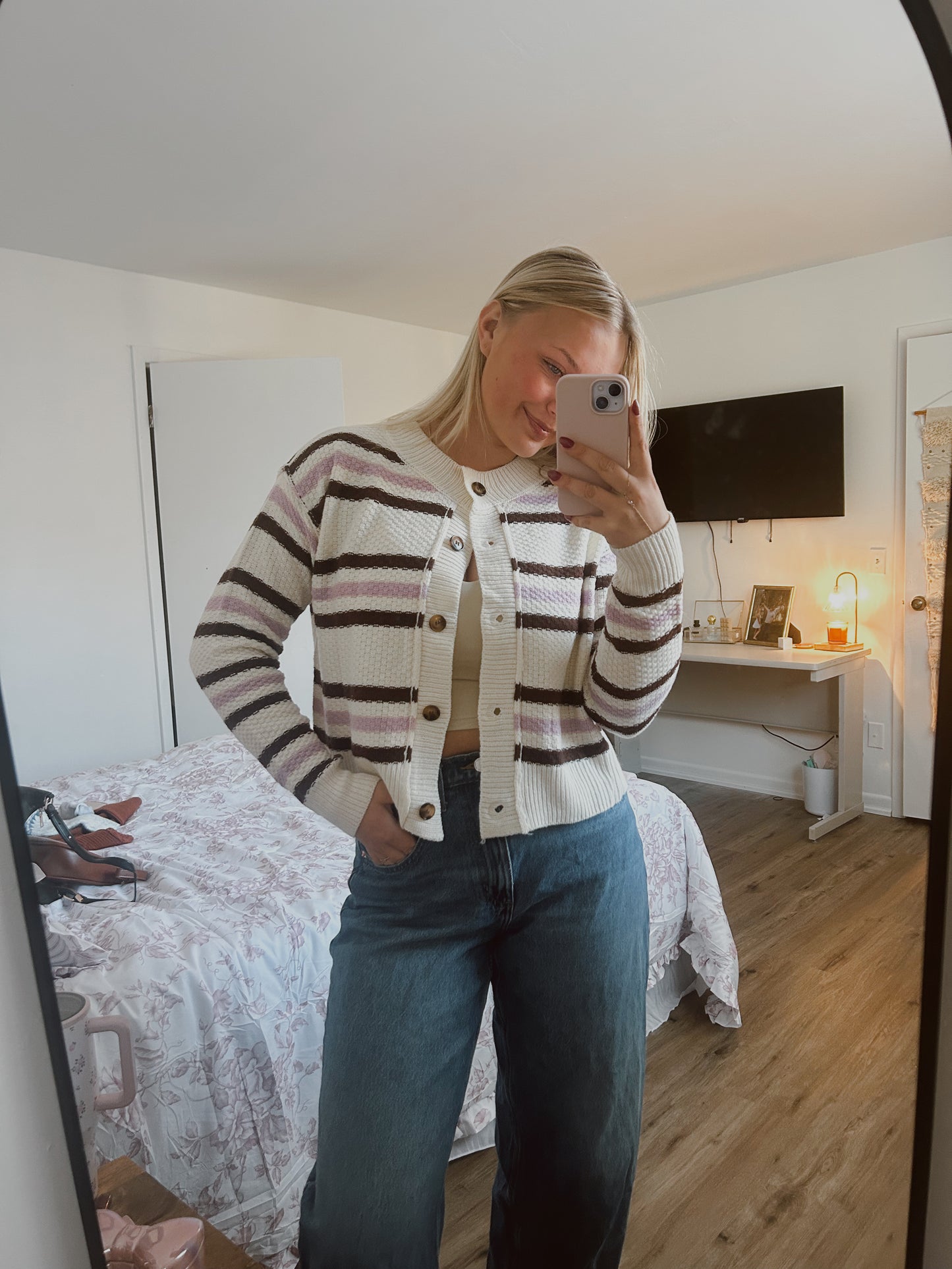 Lavender Mocha Sweater