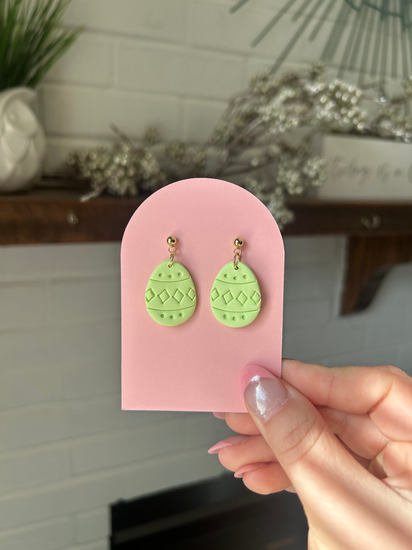 Pastel Easter Egg Earrings