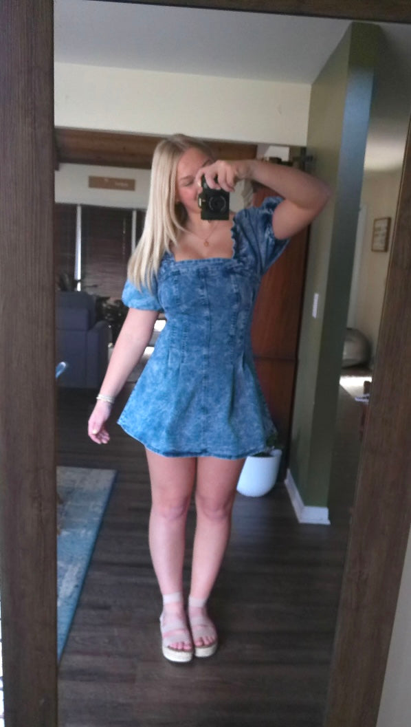 UR Cute Jean's Dress