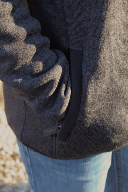 Flex Quarter Zip -Gray