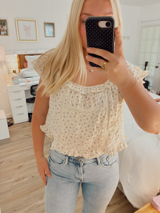 Lilac Boat Neck Top