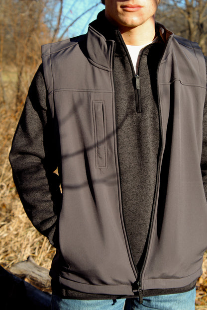 Layering Vest- Gray