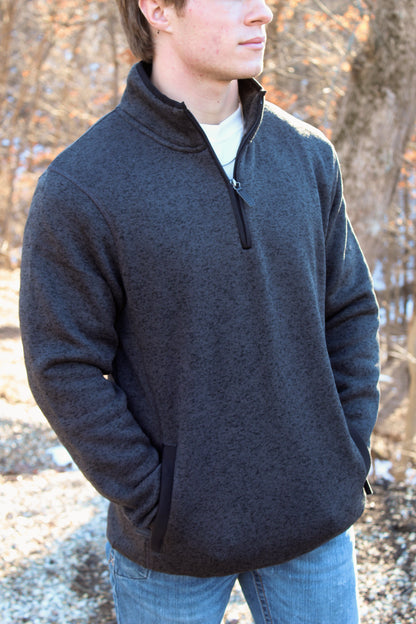 Flex Quarter Zip -Gray