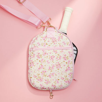 BoHo Pink Pickleball Paddle Bag