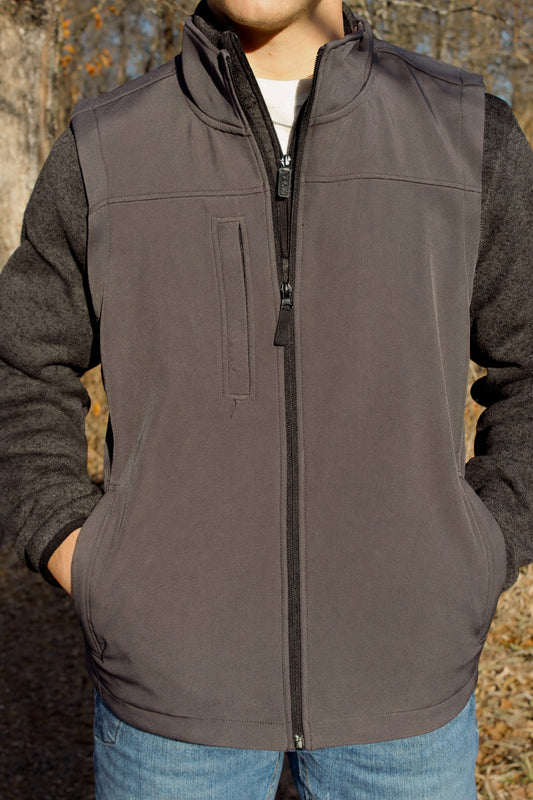 Layering Vest- Gray