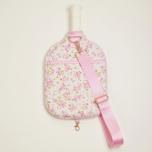 BoHo Pink Pickleball Paddle Bag