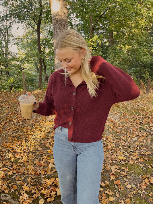 Loving Him is RED Sweater
