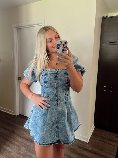 UR Cute Jean's Dress