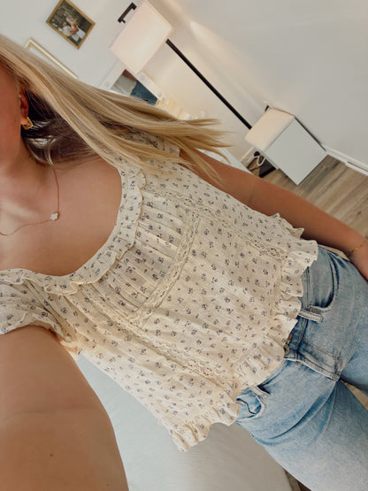 Lilac Boat Neck Top