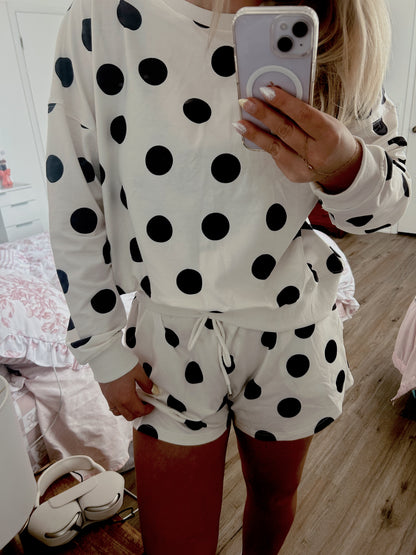 Polka Dot Matching Set