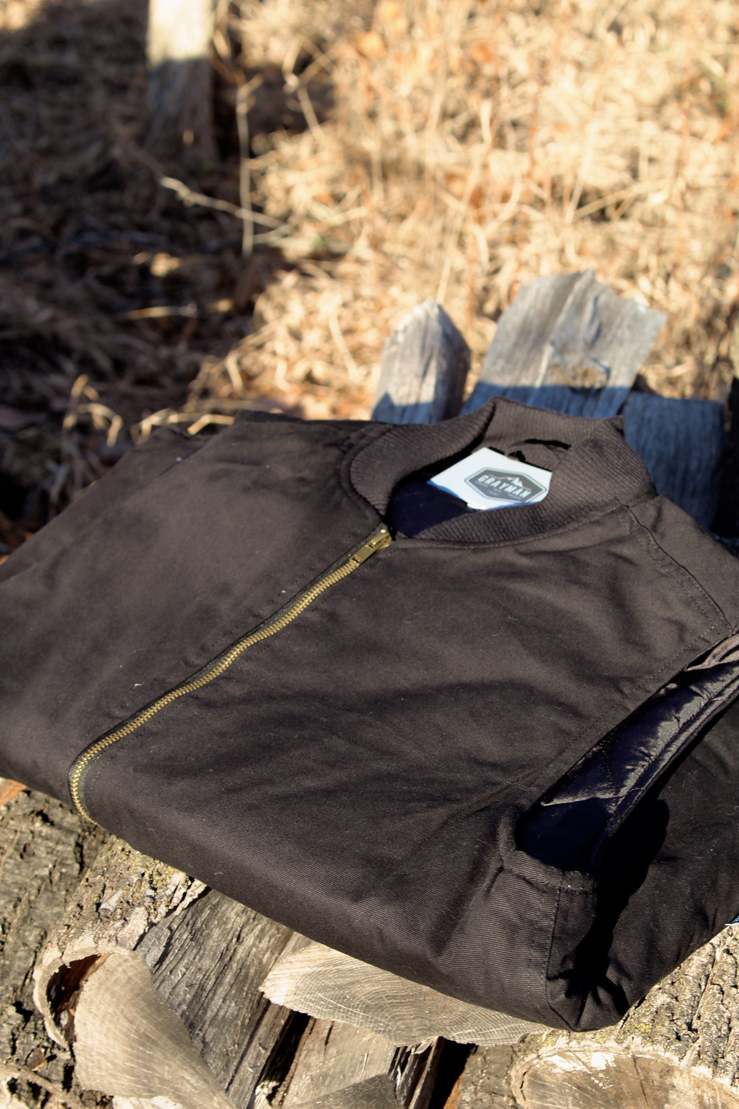 Canvas Vest- Black