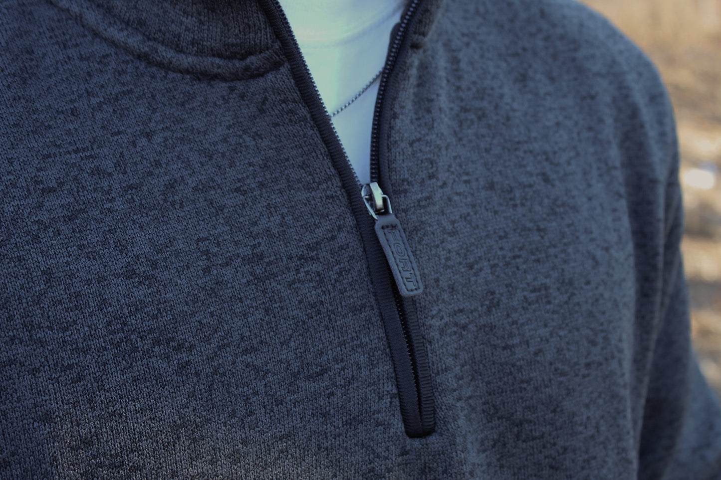 Flex Quarter Zip -Gray