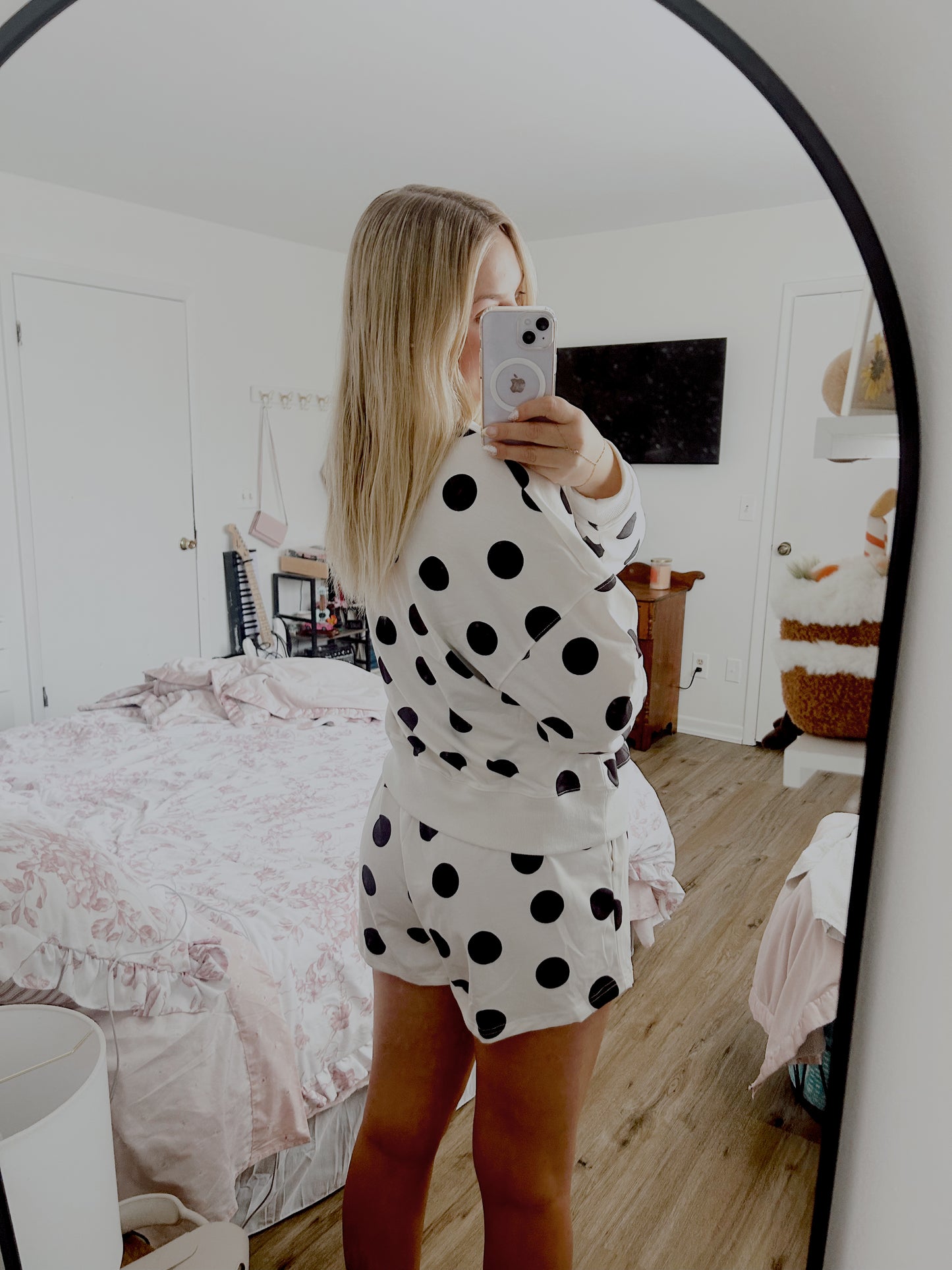 Polka Dot Matching Set