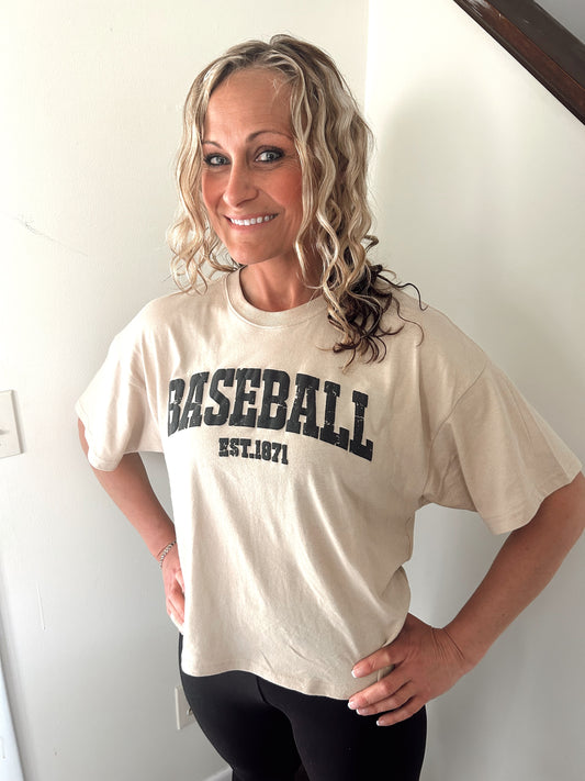 Baseball Graphic T-Shirt