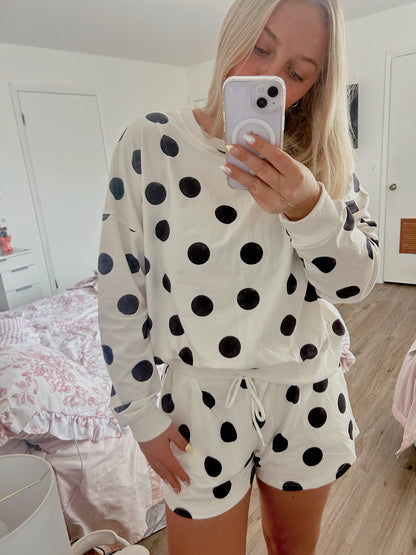 Polka Dot Matching Set