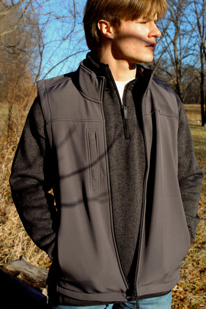 Layering Vest- Gray