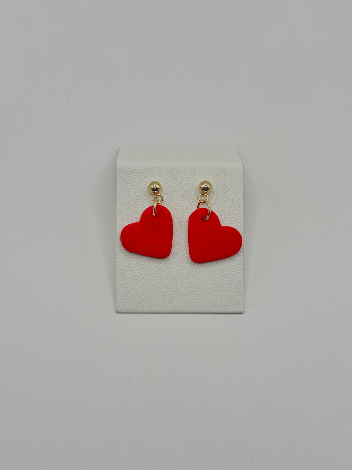 Mini Heart Stud Valentines Earrings
