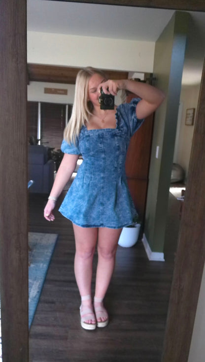 UR Cute Jean's Dress