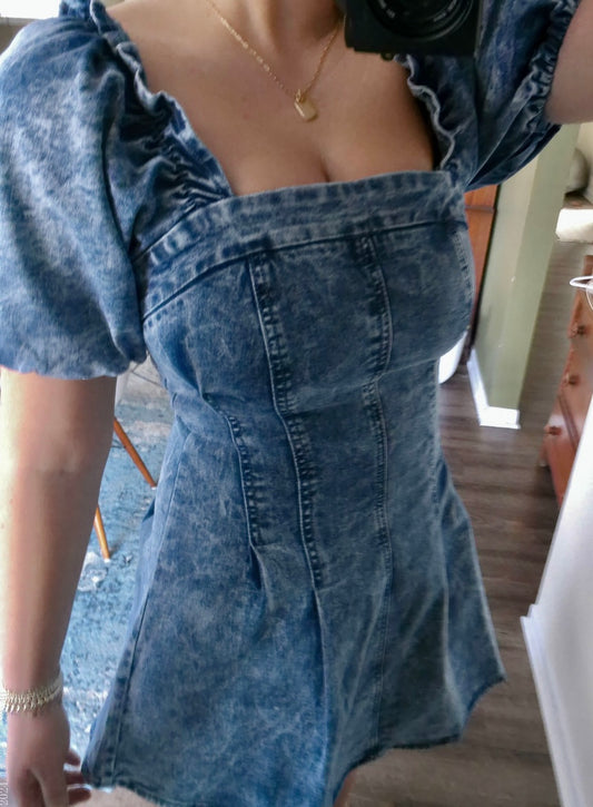 UR Cute Jean's Dress