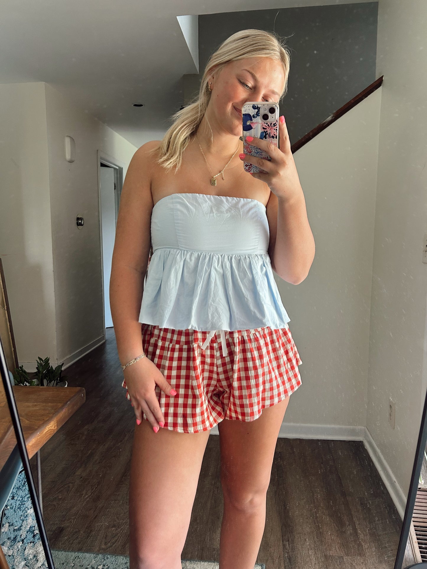 Cupcake Ruffle Tube Top